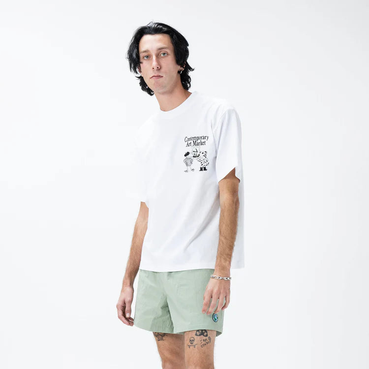 Smiley Museum Uv T Shirt White