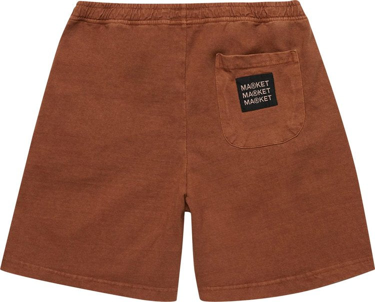 Gone Camping Washed Shorts washed brown