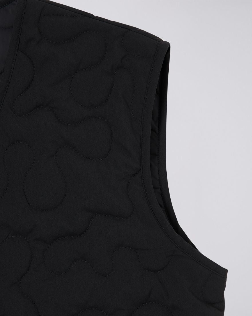 Camper Vest Black Unwashed