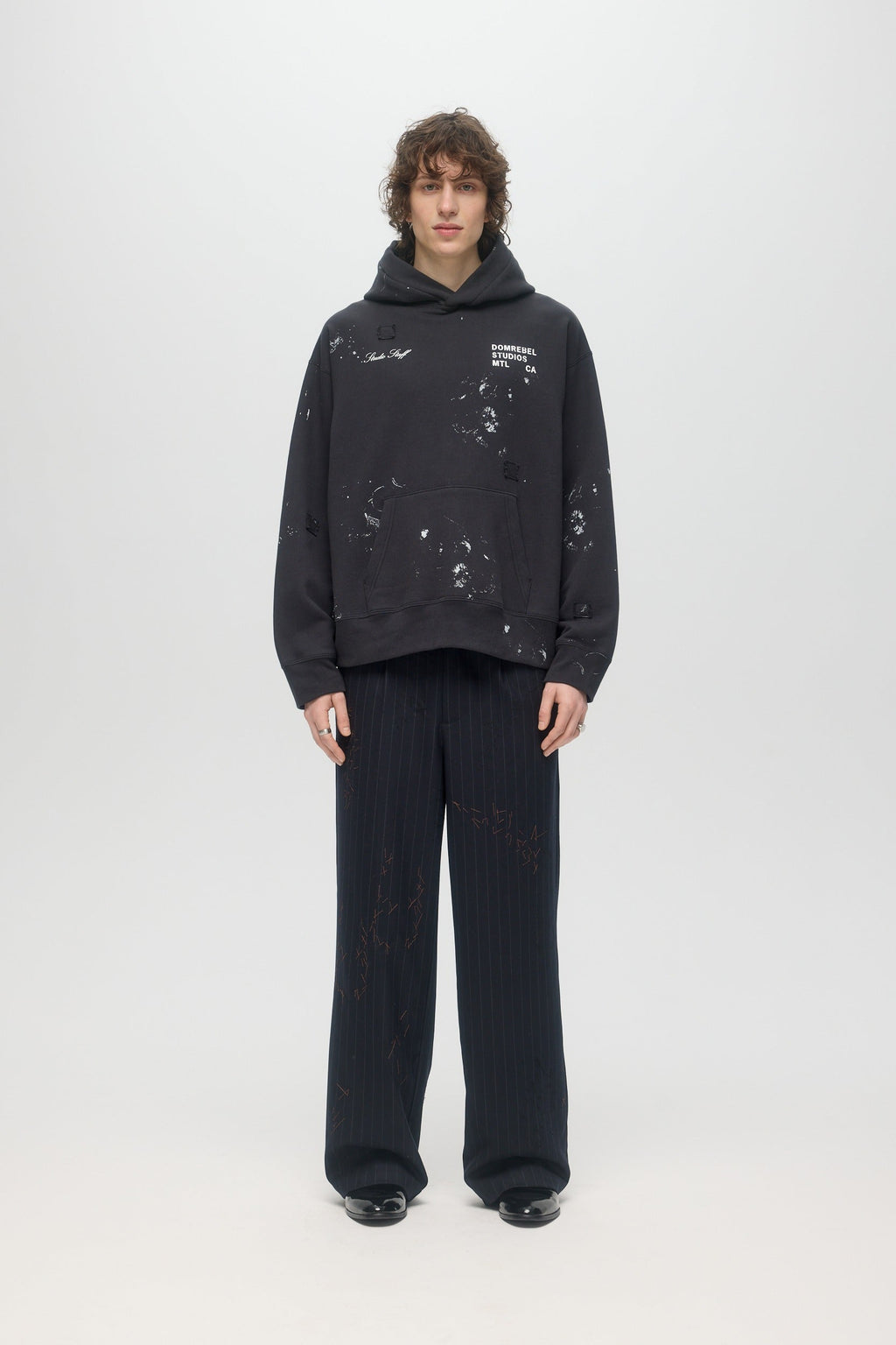 Staff Pullover Hoodie Old Black