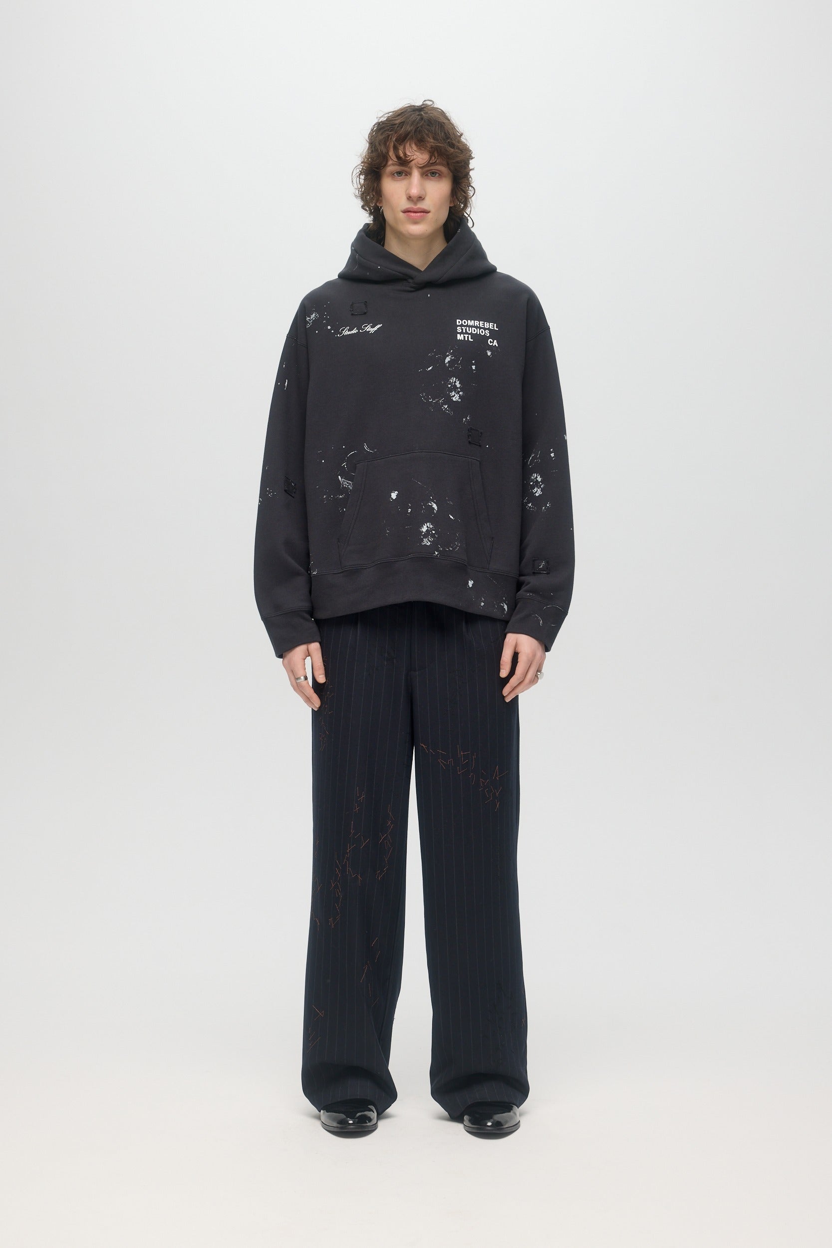 Staff Pullover Hoodie Old Black