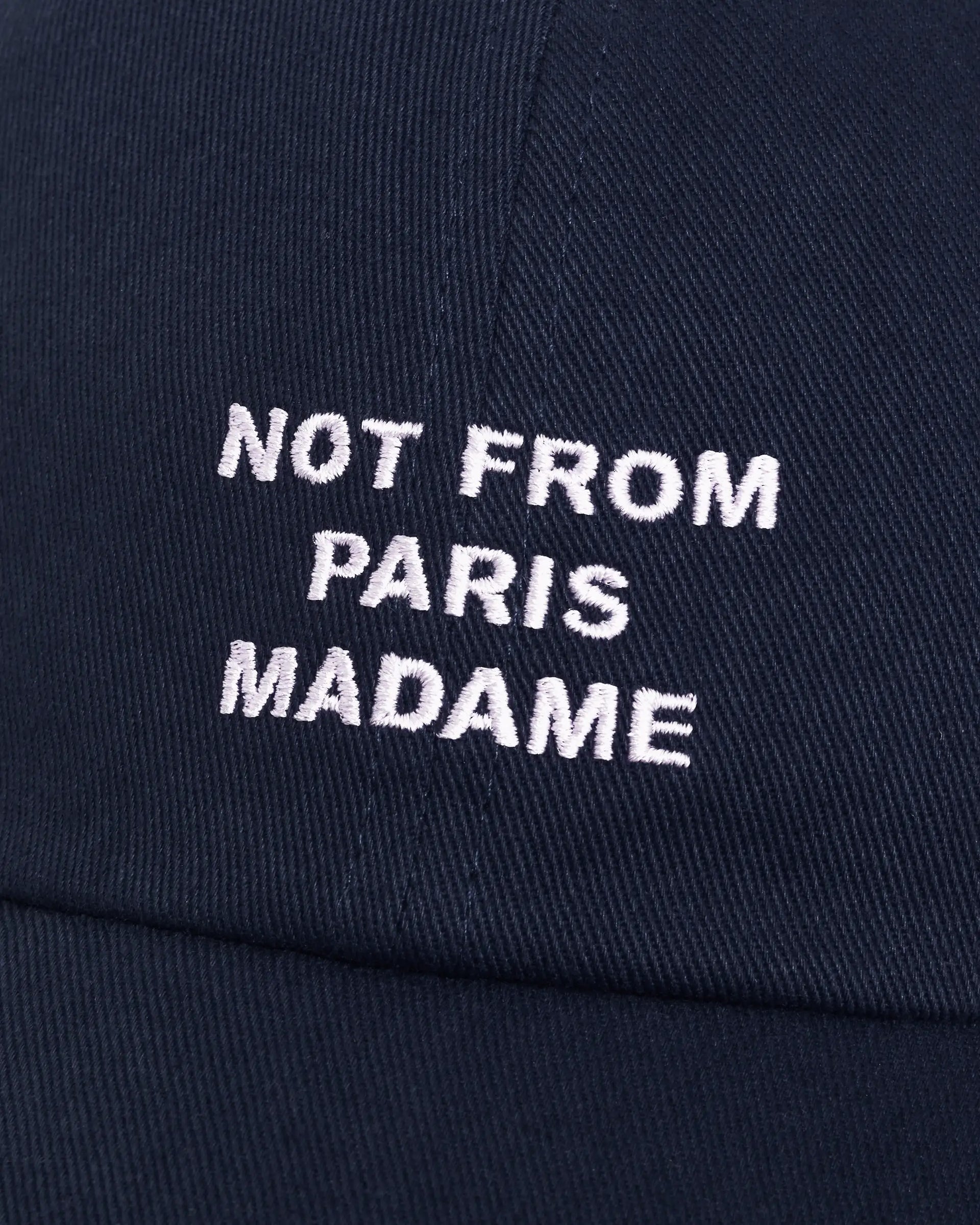 La Casquette Slogan Navy