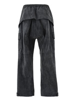 Cotton Cargo Pants Grey
