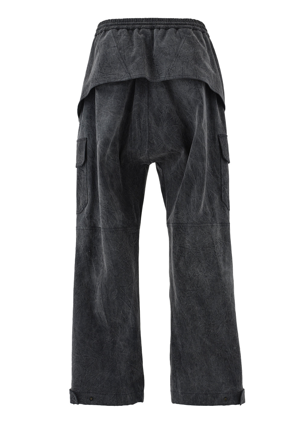Cotton Cargo Pants Grey