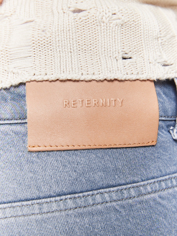 Essential Baggy Denim  Stone Blue