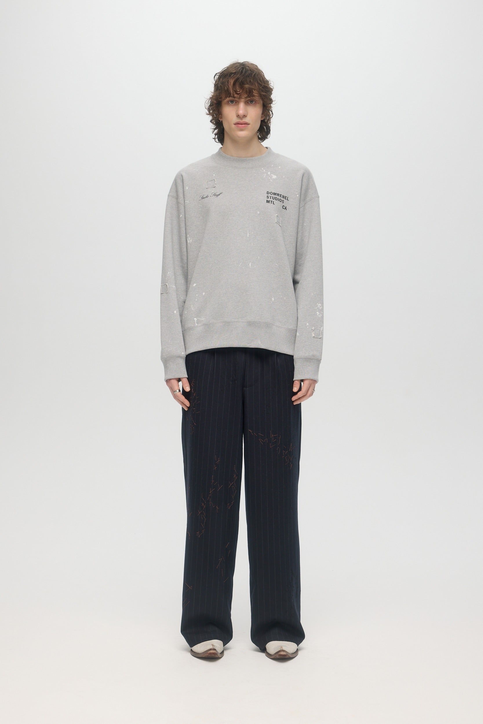 Staff Sweatshirt Heather Grey