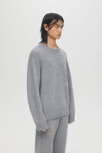 Office Knit Crewneck Grey