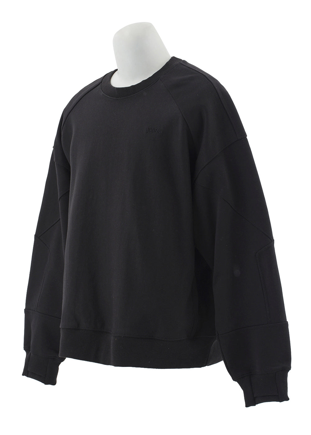 Reverse Weave Pocket Sweatshirts Black