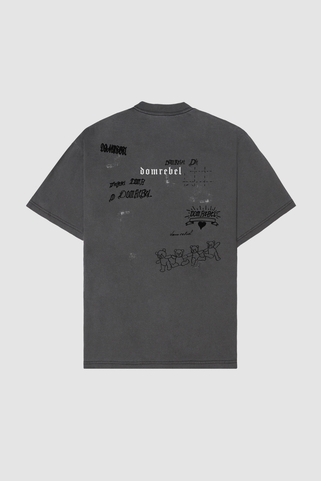 Lil Dev Tshirt Faded Black