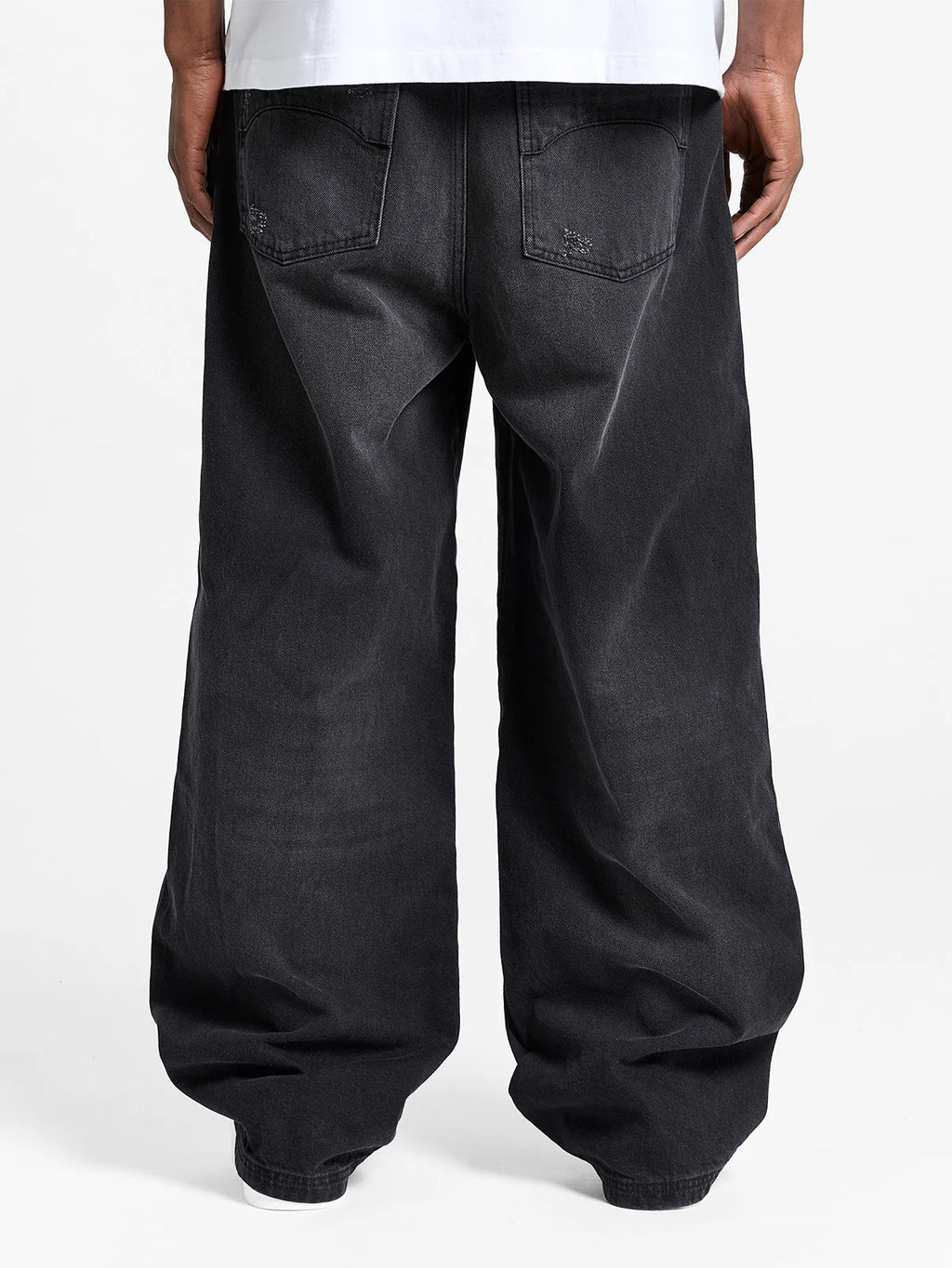 Essential Baggy Denim Washed Black