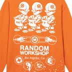 Plan Check Longsleeve T Shirt Safety Orange