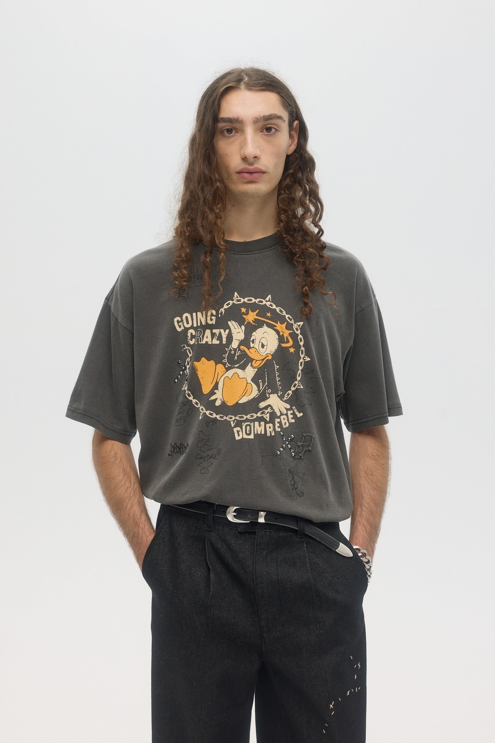 Cray Tshirt Faded Black
