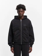 Creative Dept Logo Zip Hoodie Black