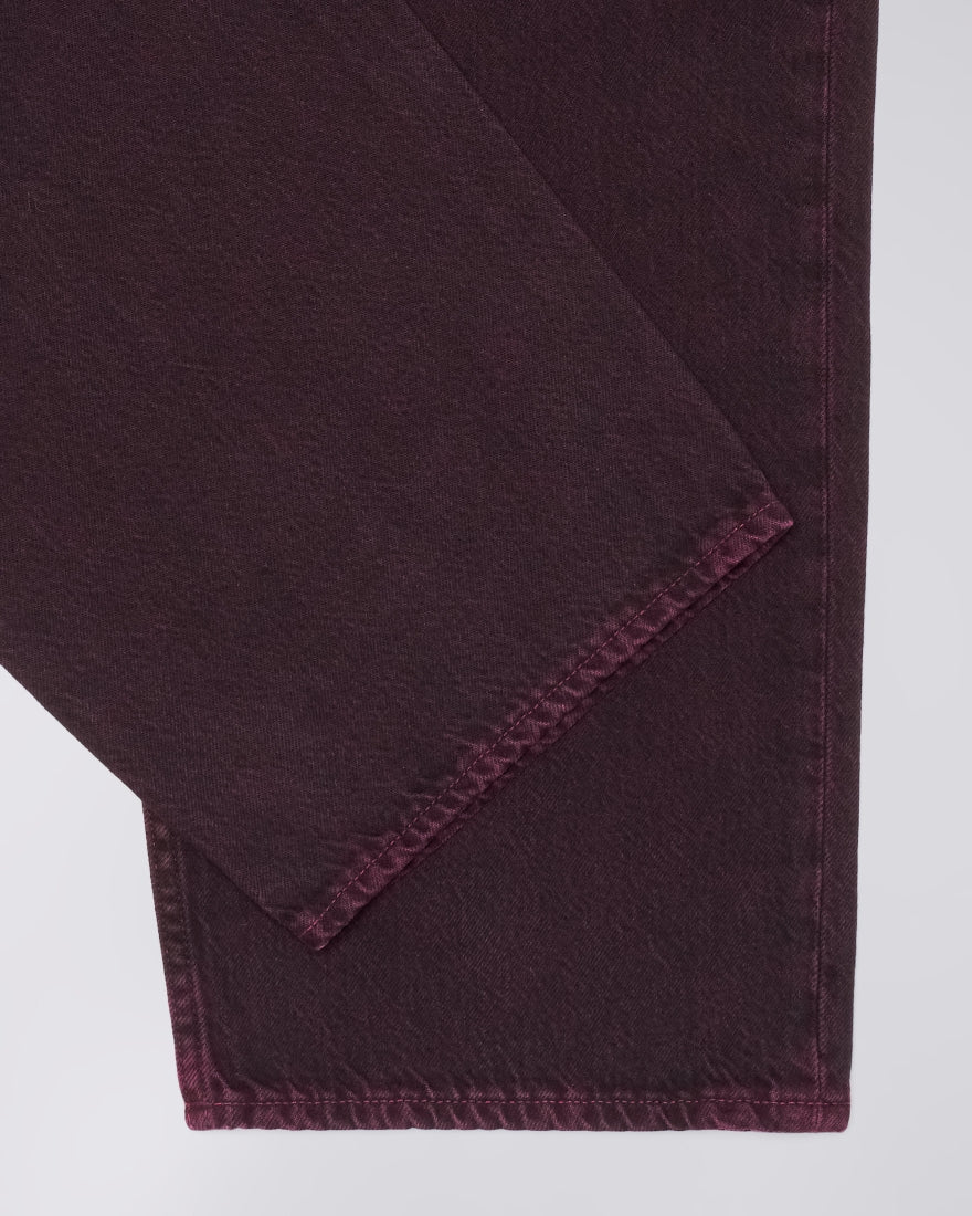 Bamba Pant Black Red Plum Overdyed