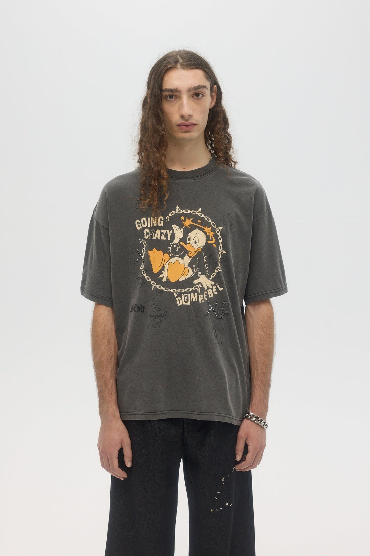 Cray Tshirt Faded Black