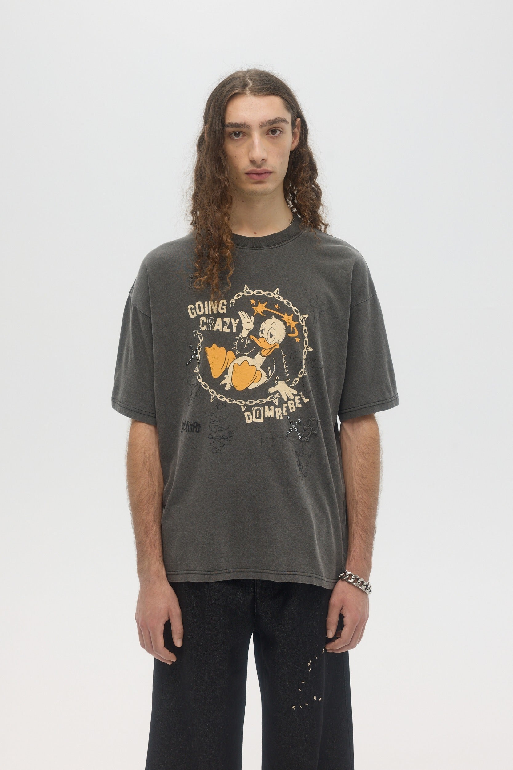 Cray Tshirt Faded Black