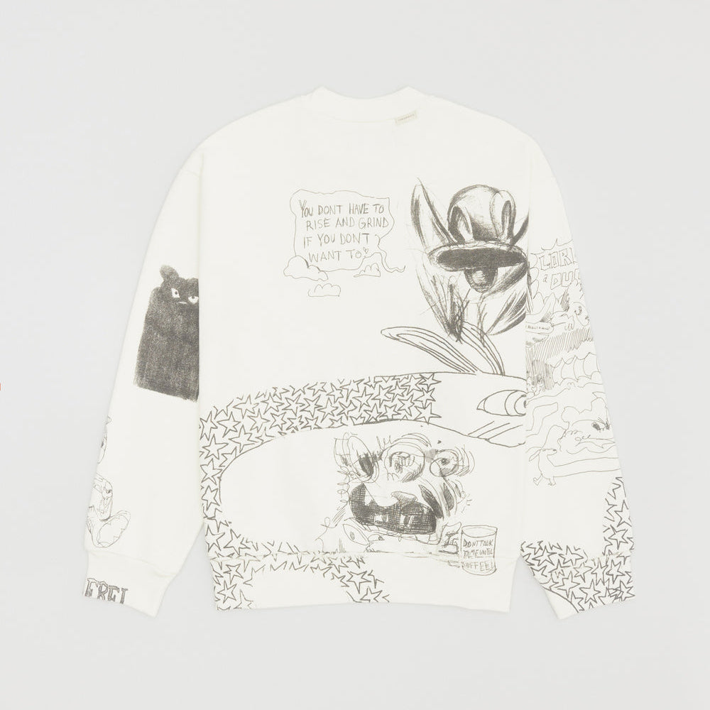 Joy Sweatshirt Antique White