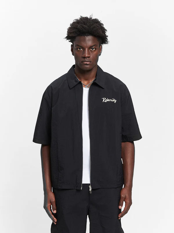 Lumevo Nylon Zipshirt  Black