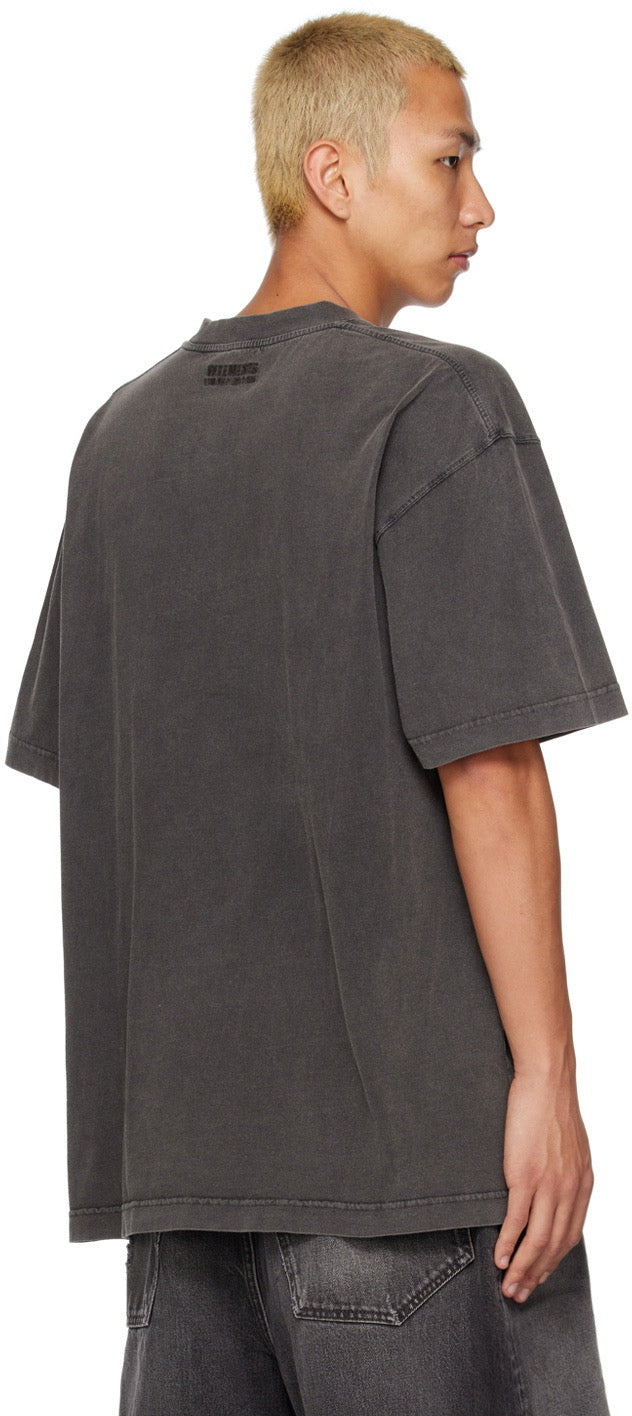 Embroided Tshirt Grey