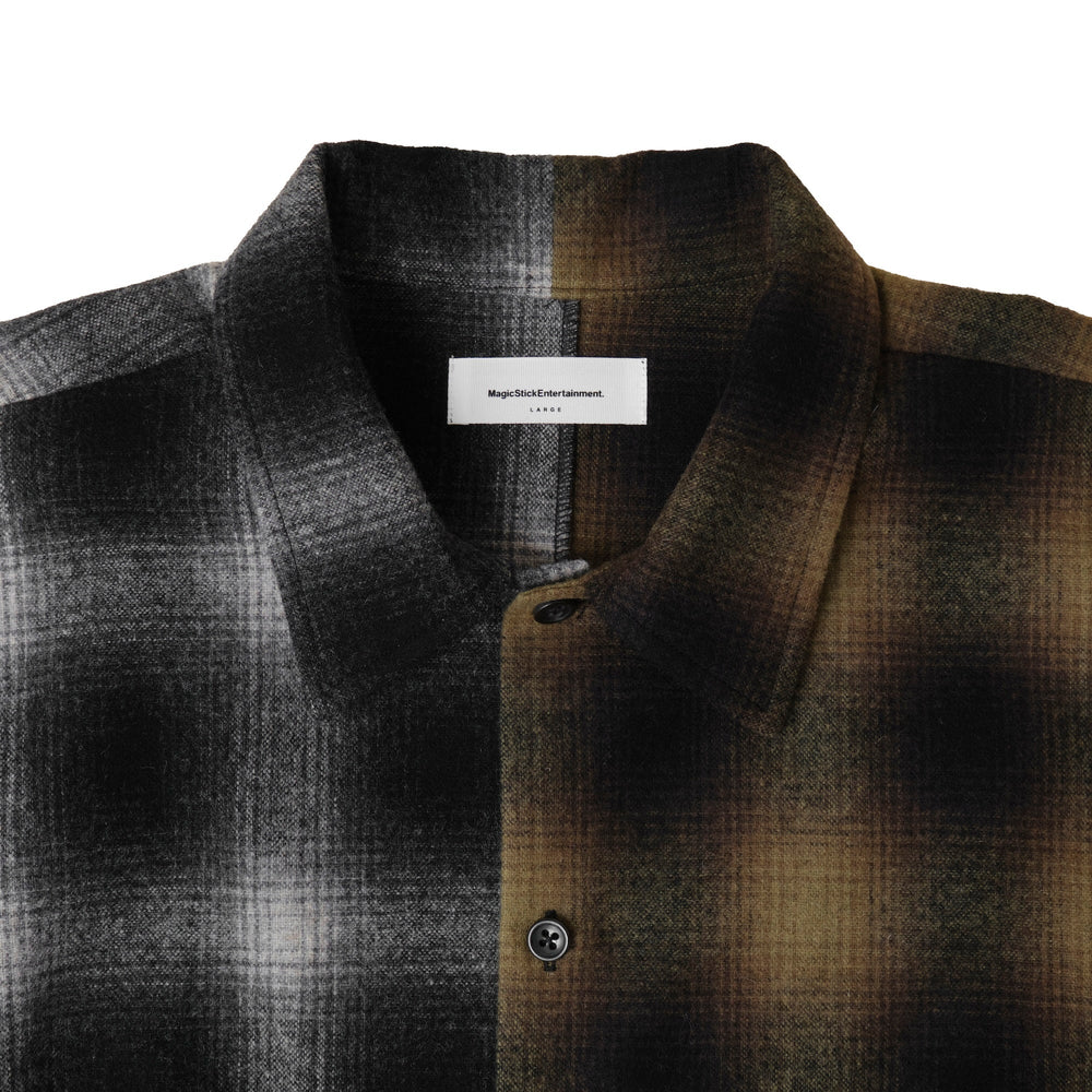 
                      
                        2 Face Nel Shirt Yellow x White Ombre Plaid
                      
                    