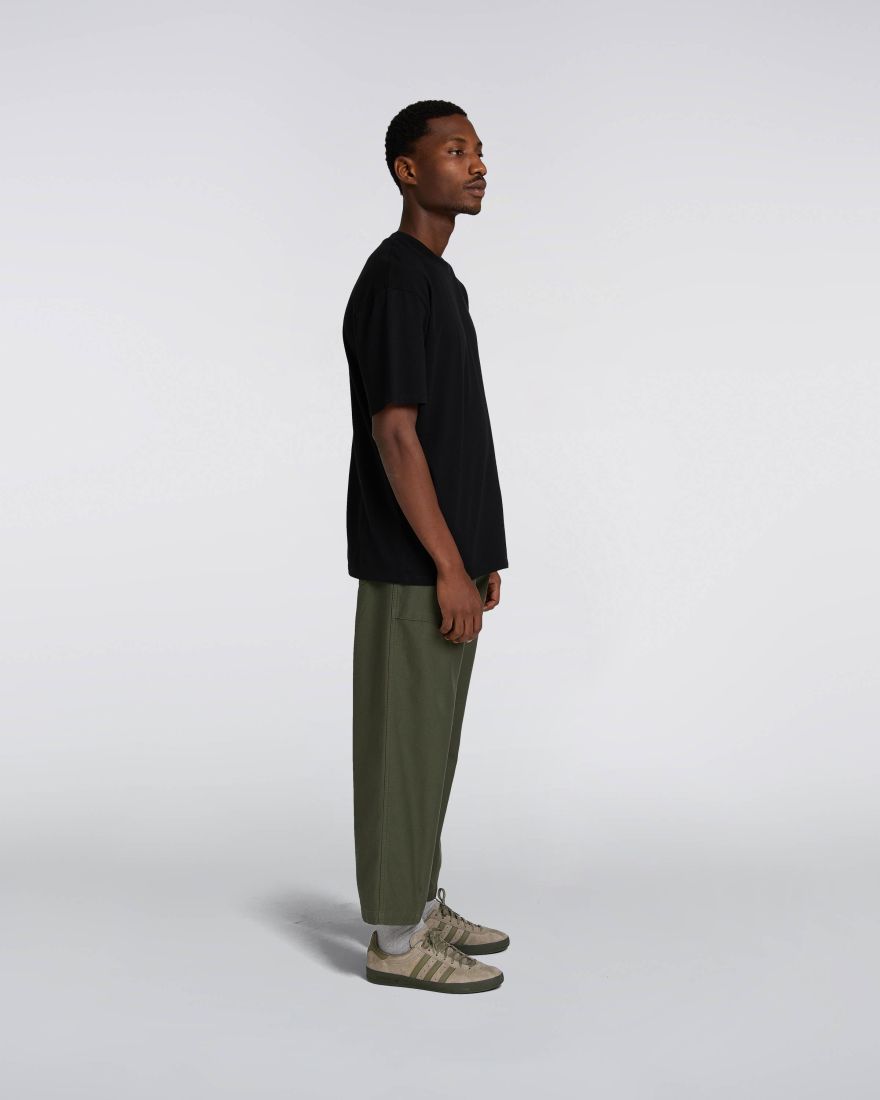 Labour Dart Pant Back Sateen Ivy enzyme washed