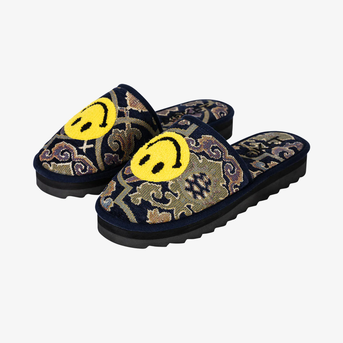 Smiley Upside Down Hotel Slippers