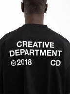 Creative Dept Logo Tshirt  Black