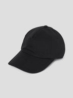 Ripstop Embroidered Ball Cap Black