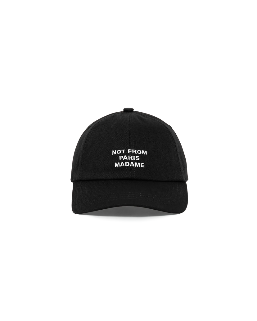 La Casquette Slogan Black