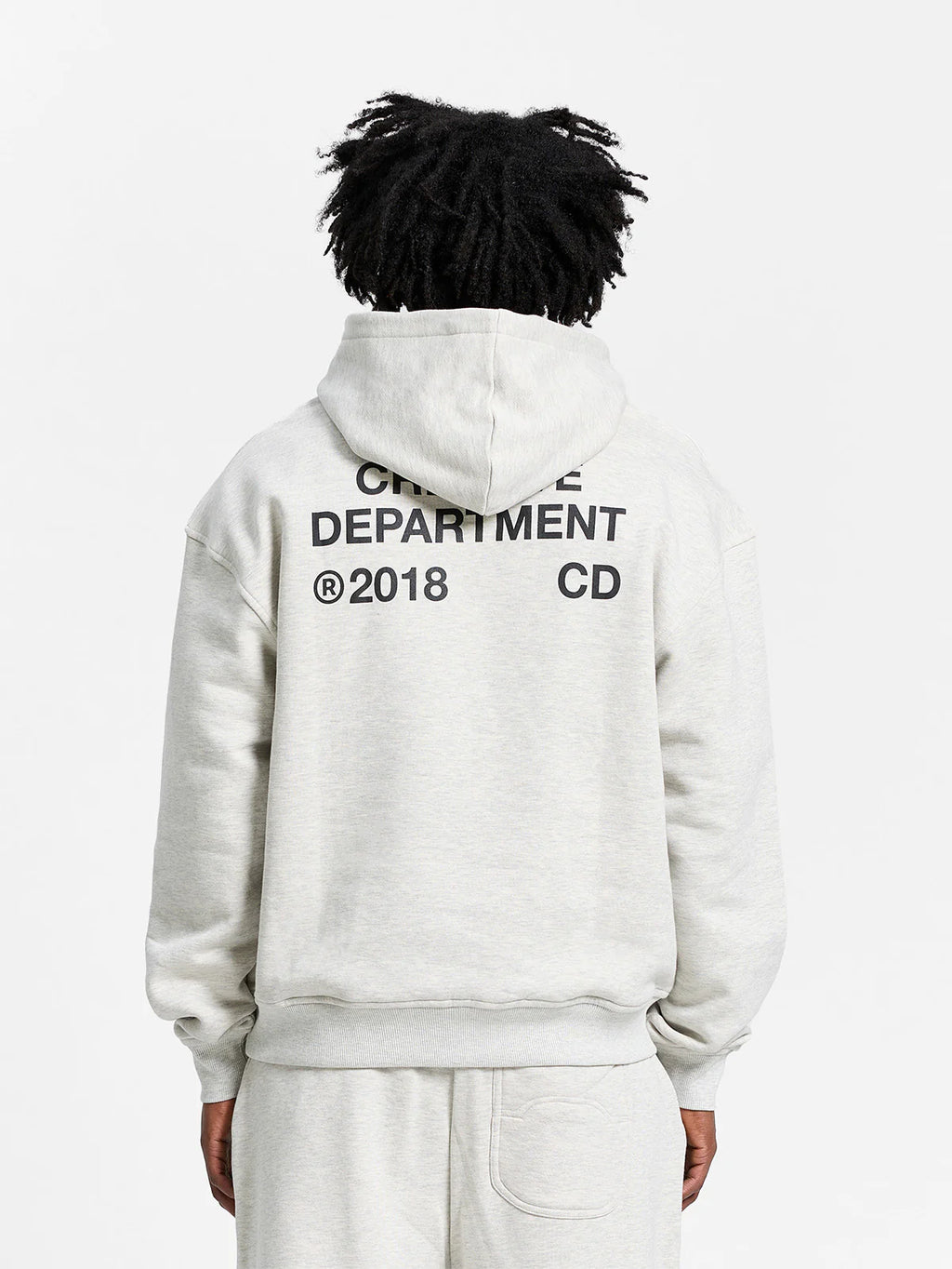 Creative Dept Hoodie Melange Grey