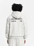 Creative Dept Hoodie Melange Grey