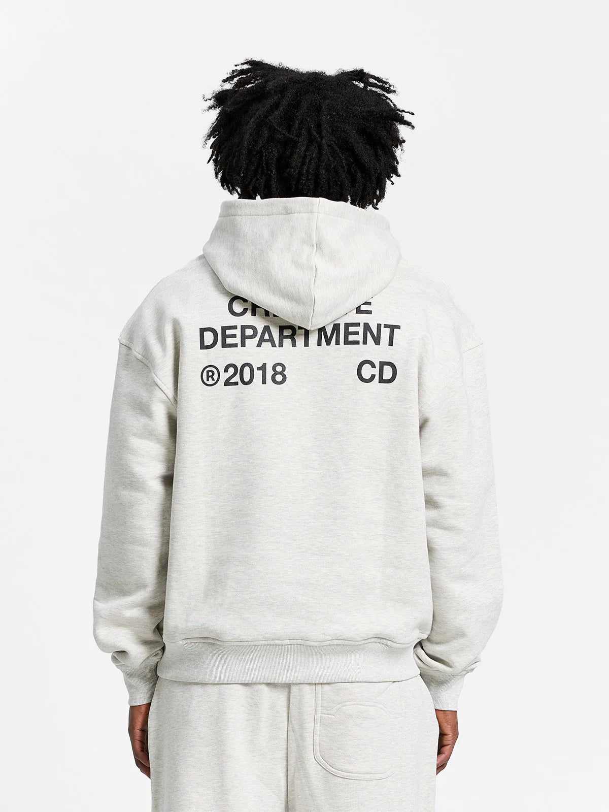 Creative Dept Hoodie Melange Grey