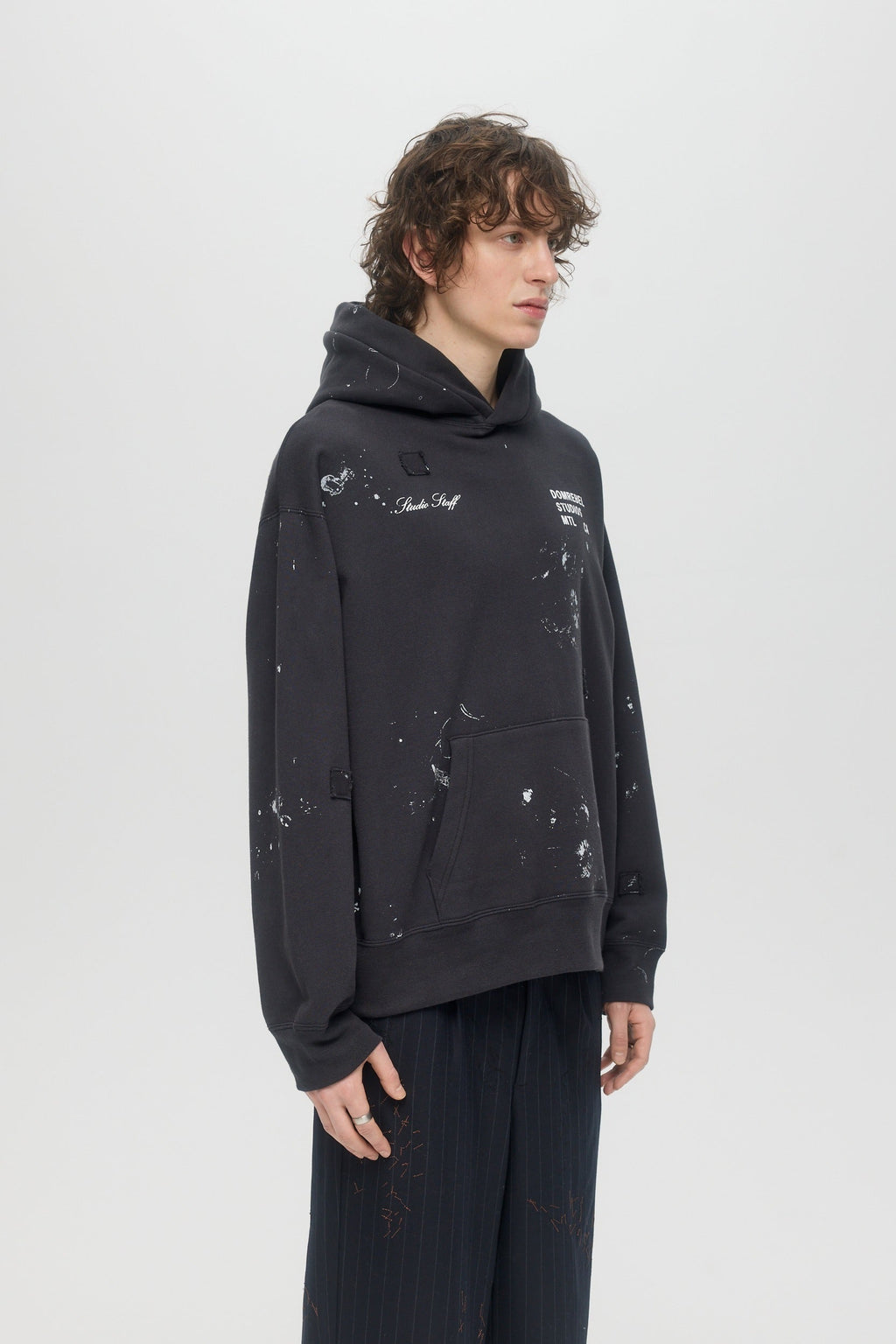 Staff Pullover Hoodie Old Black