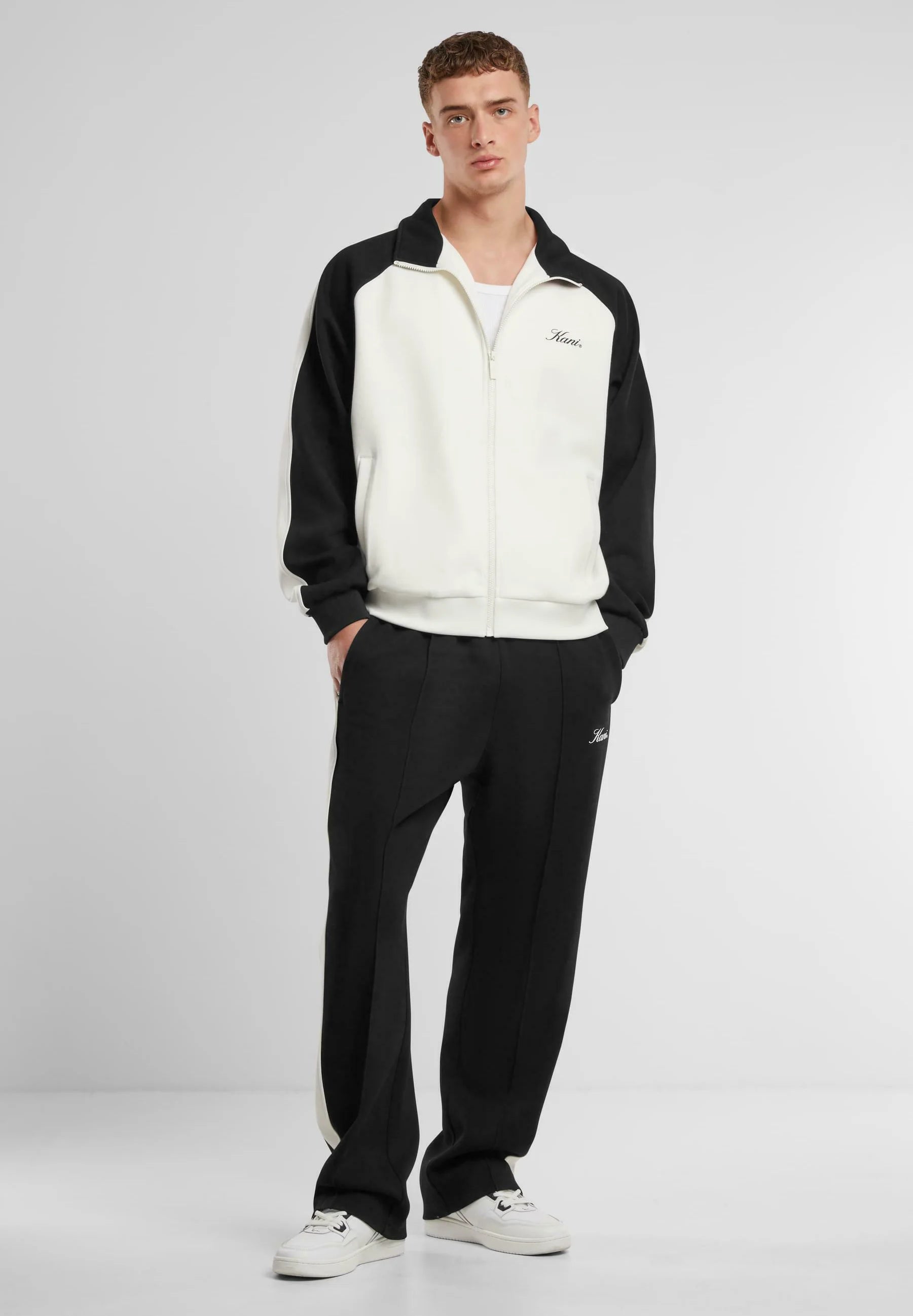 Kani Sidestripe Trackjacket white