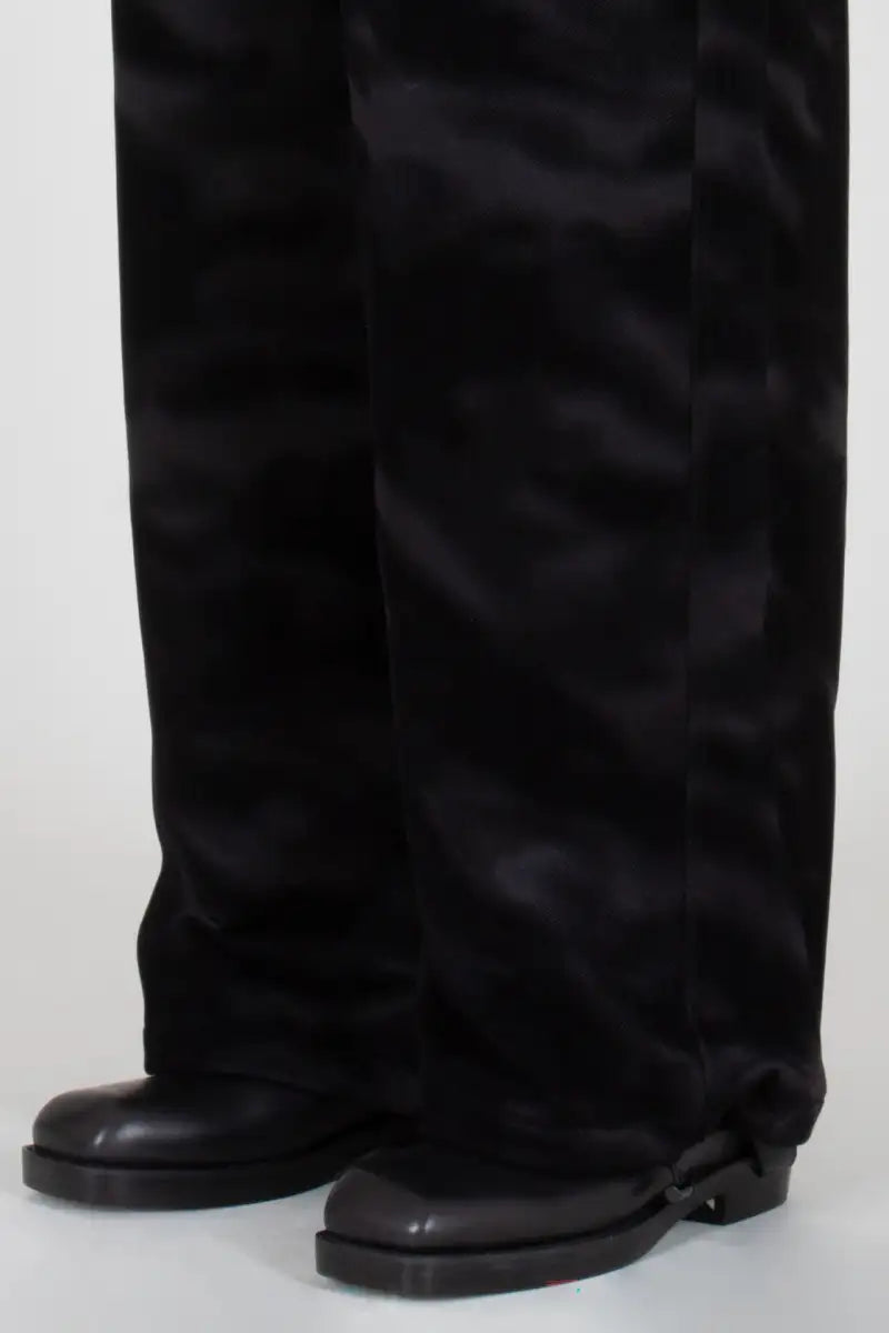 Dotted Camo Jersey Pants Black