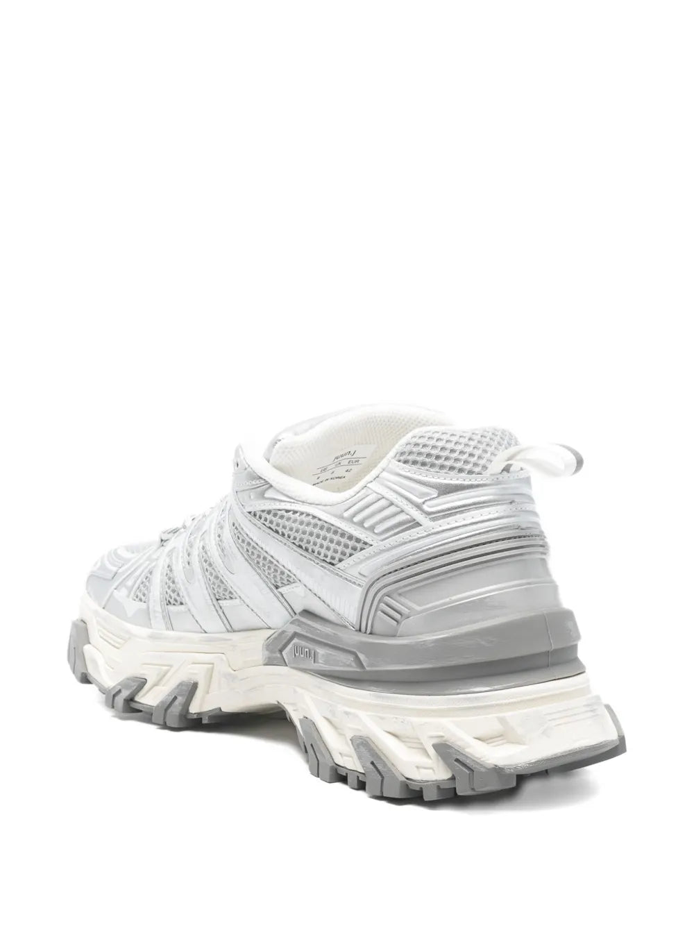Syenthetic Leather Trainer Shoes Lgrey