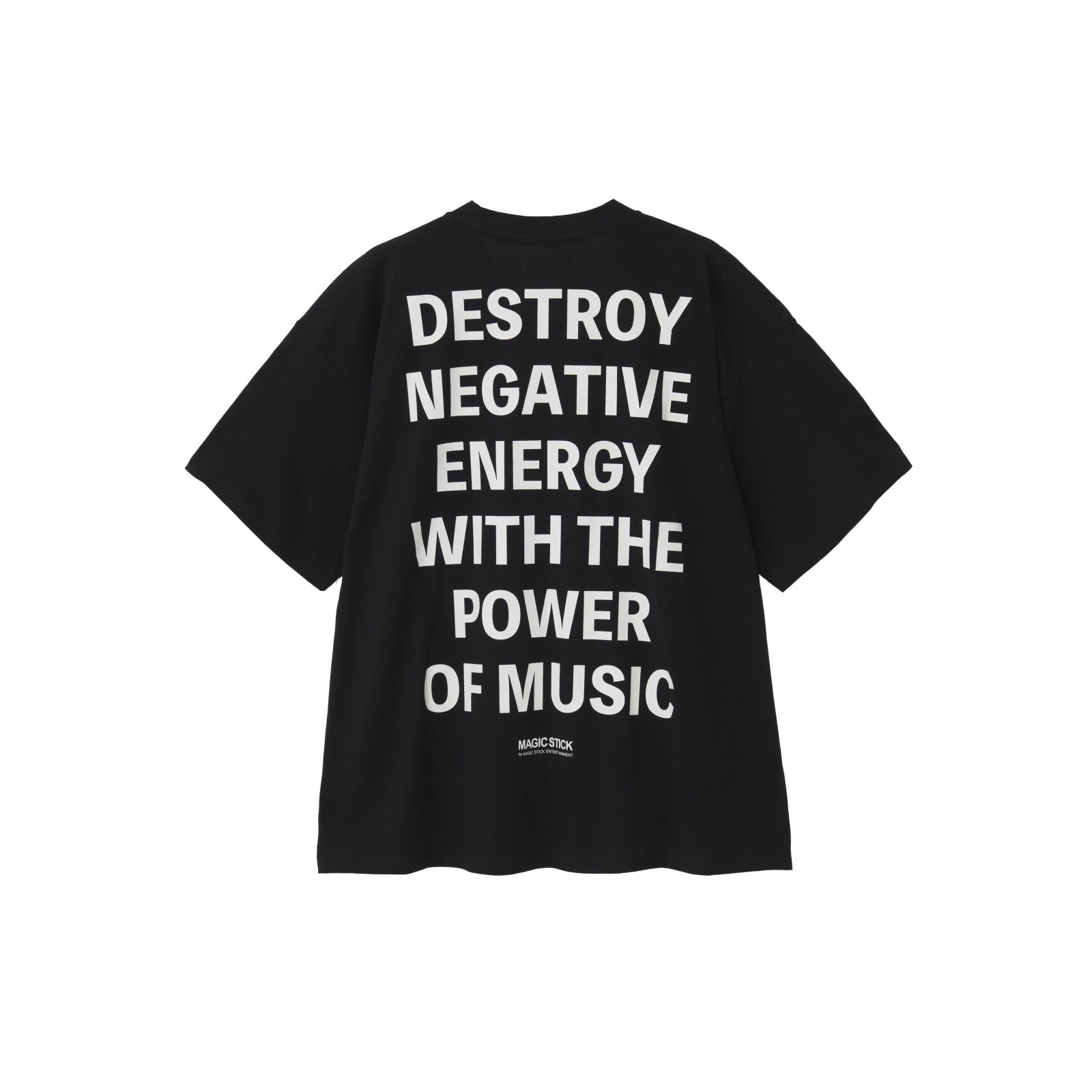 Destroy Negative Energy Tee Black