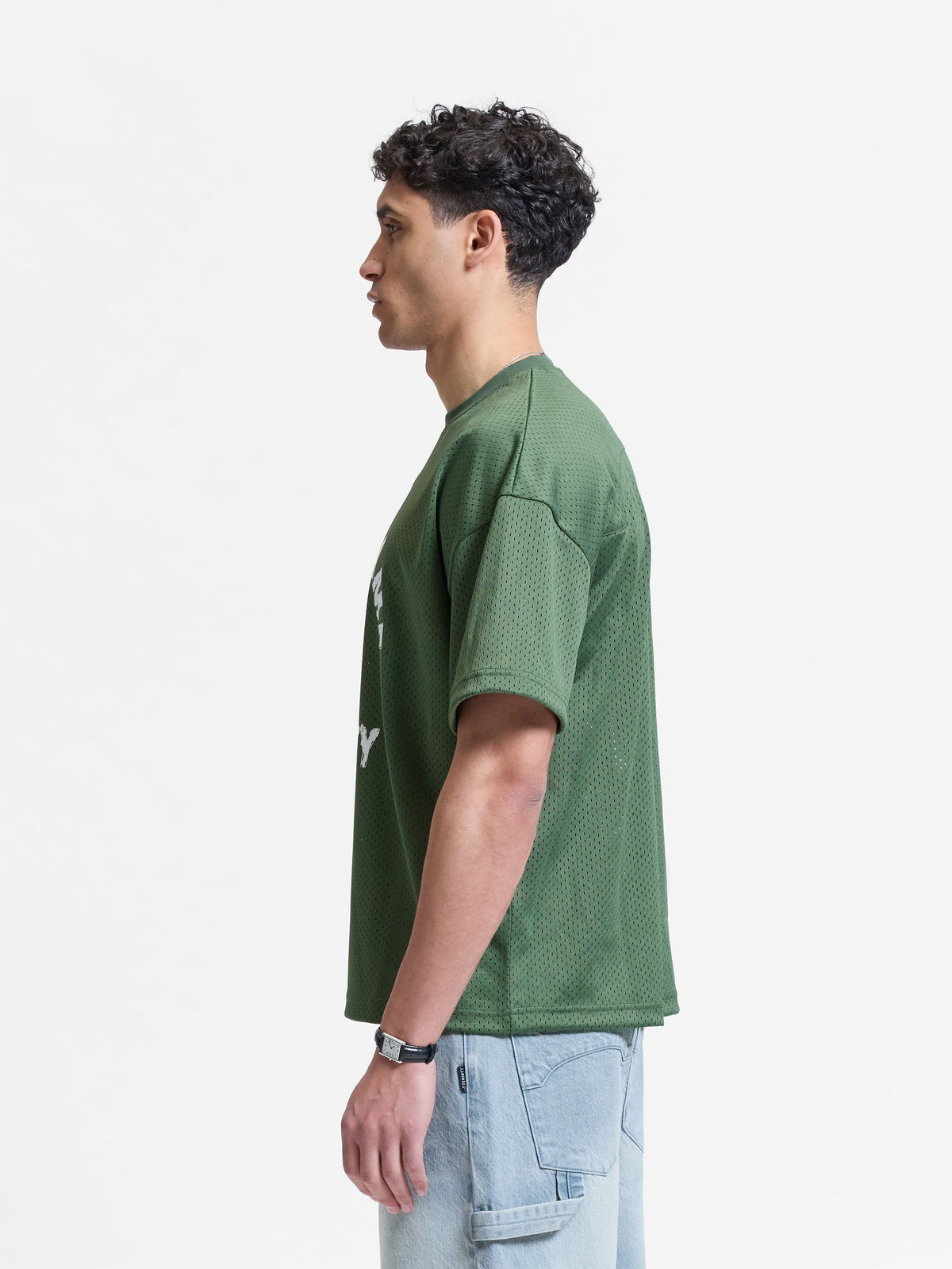 Notre Dame Mesh Tshirt Green