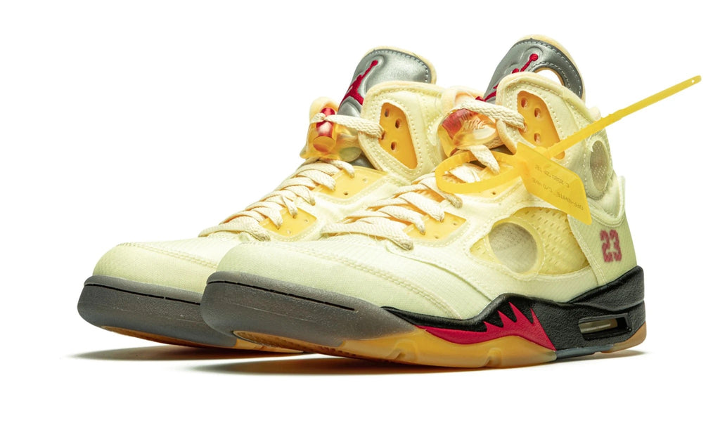 Jordan 5 Retro Off White Sail Kids