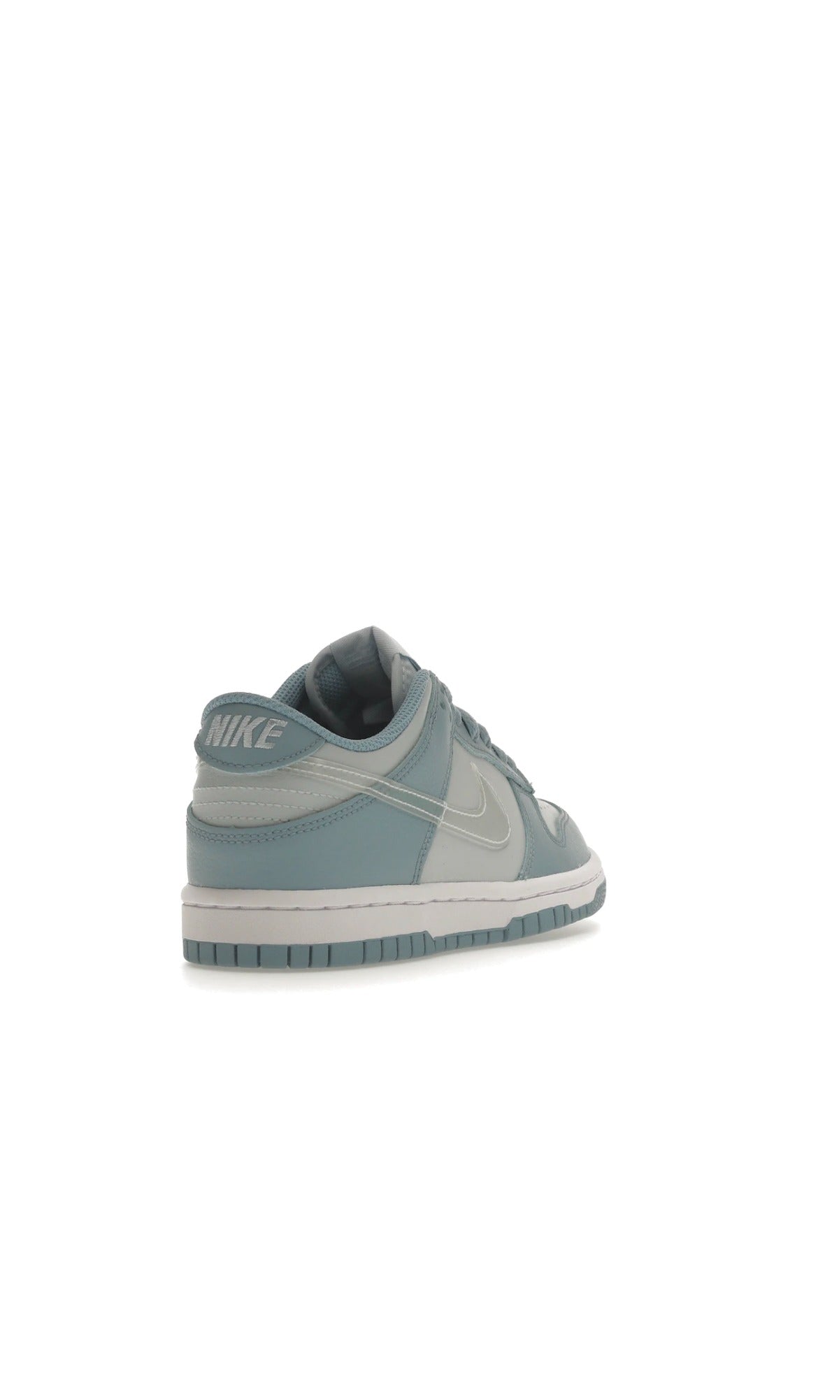 Nike dunk low clear blue swoosh (GS)