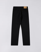 Loose Straight black unwashed