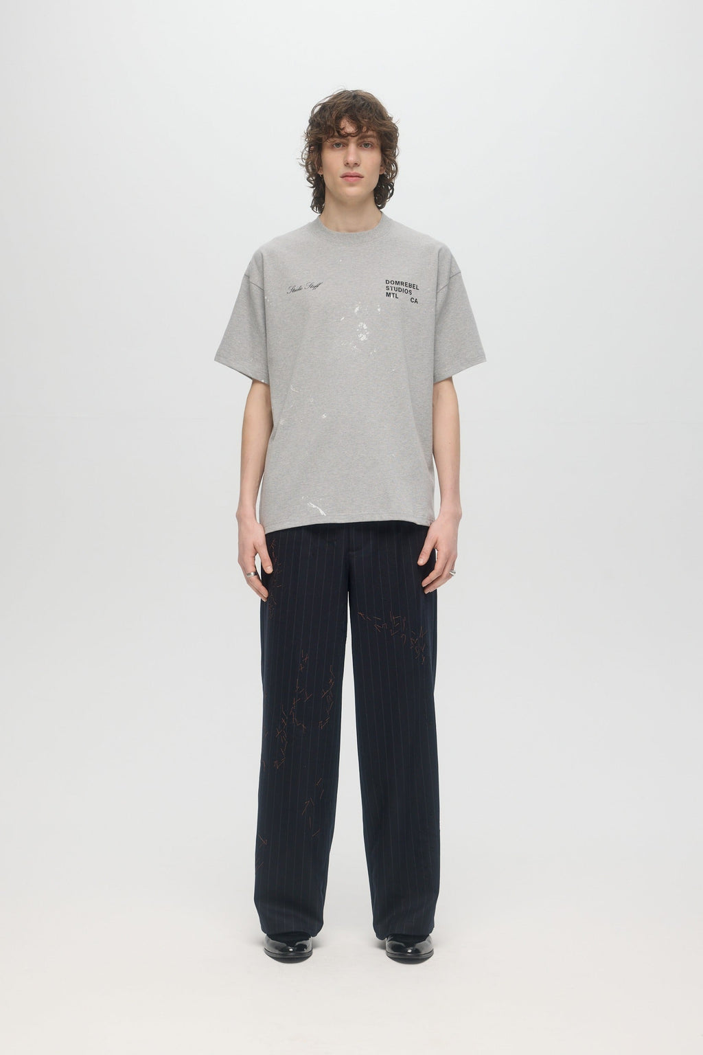 Staff Tee Heather Grey