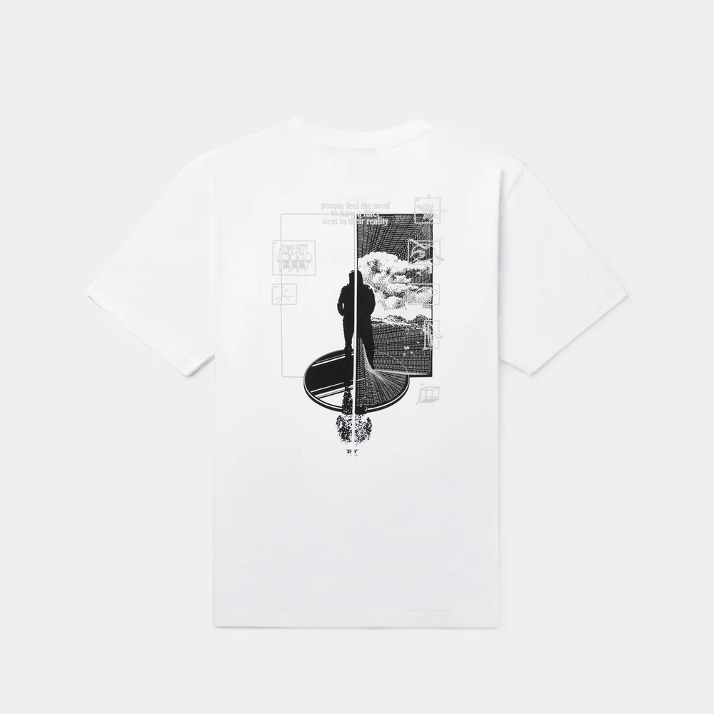 Mirror Ss T Shirt White