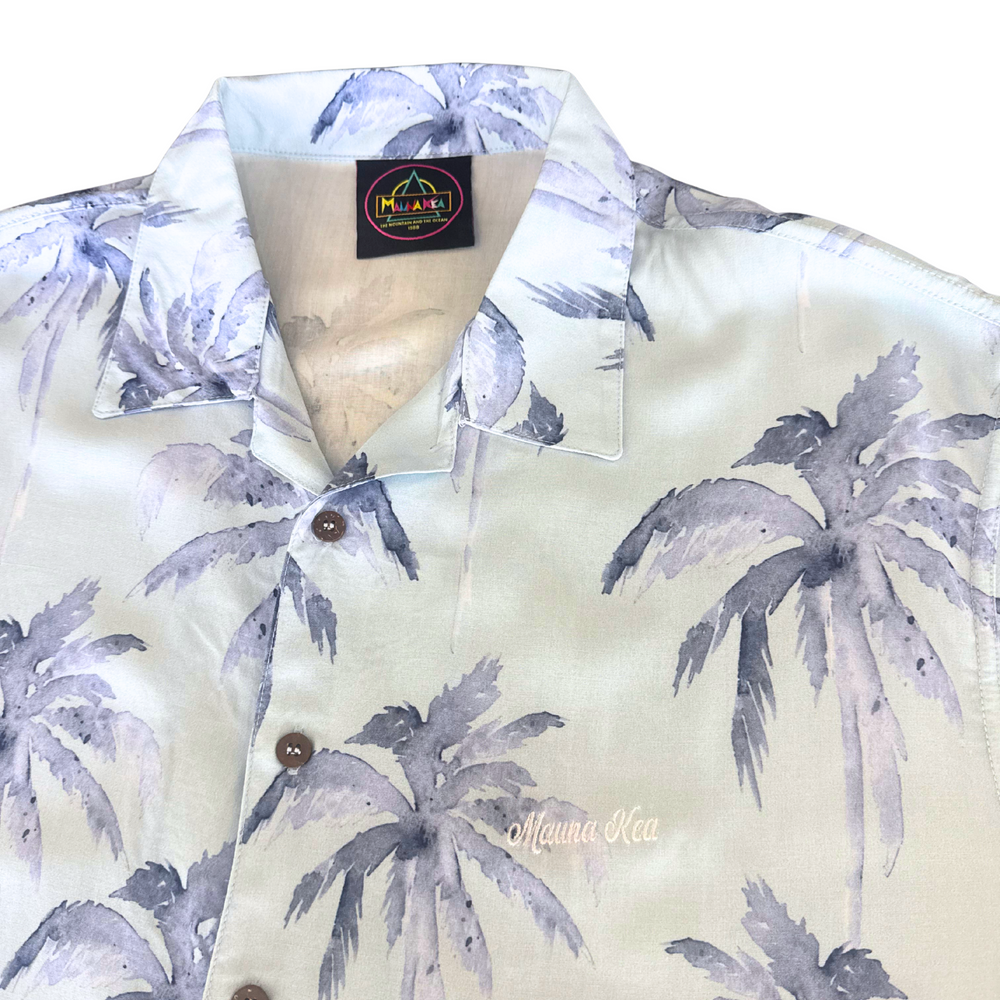 All Over Print Shirt Blue