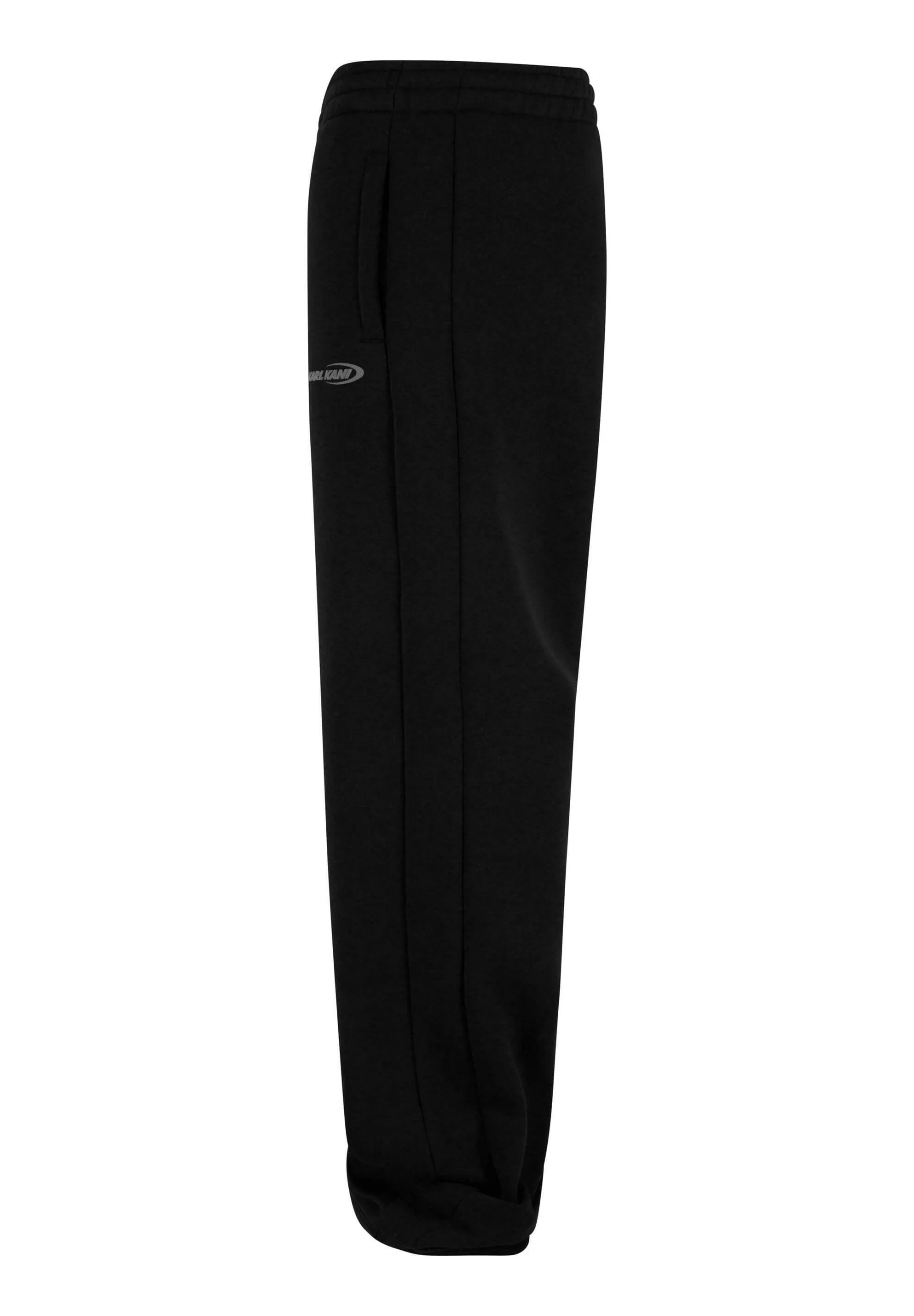 Kani Ellipse Straight Leg Sweatpants Black