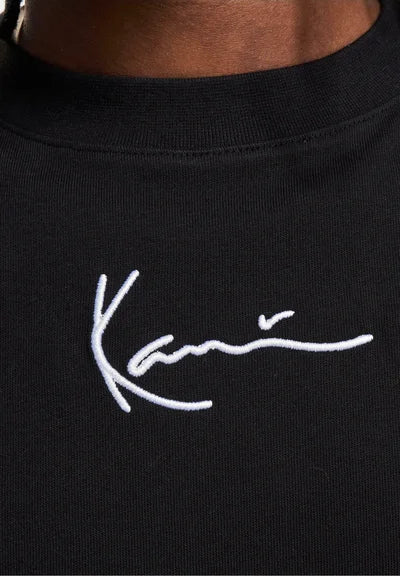 Small Signature Tee Black