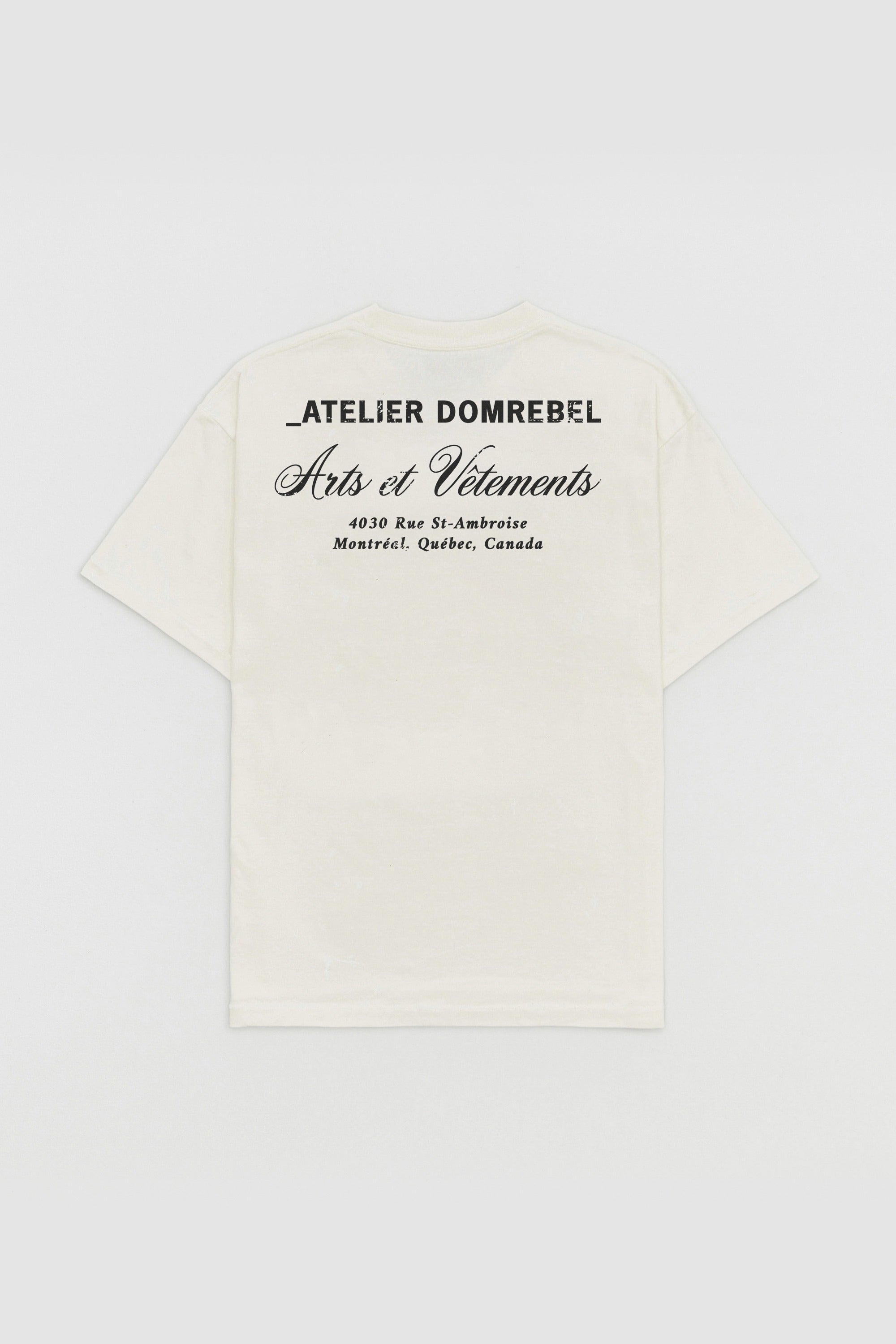 Arts Vetements Tshirt Old White