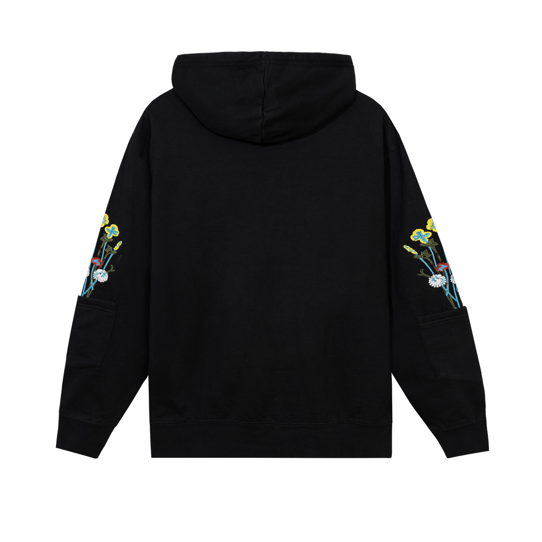 Bouquet Pullover Hoodie Washed Black