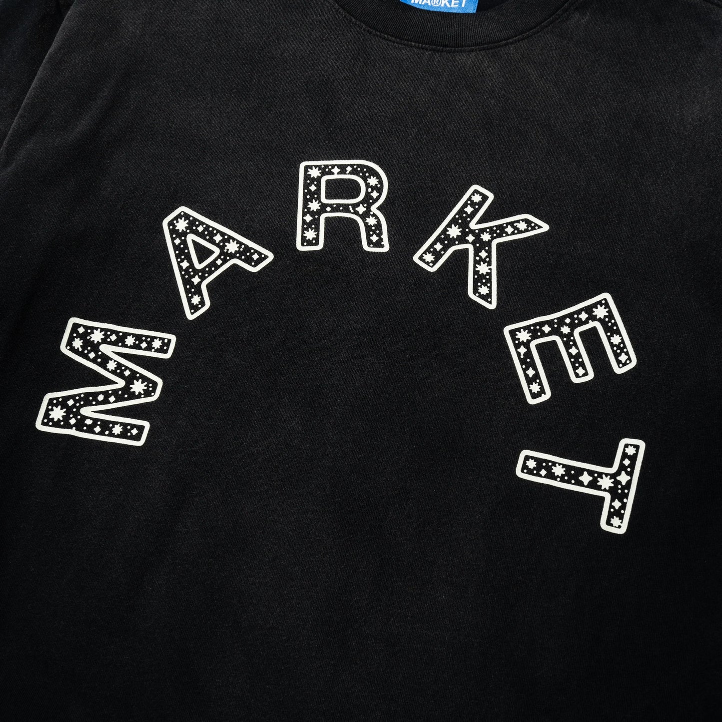 Starry Arc T Shirt Jet Set Black