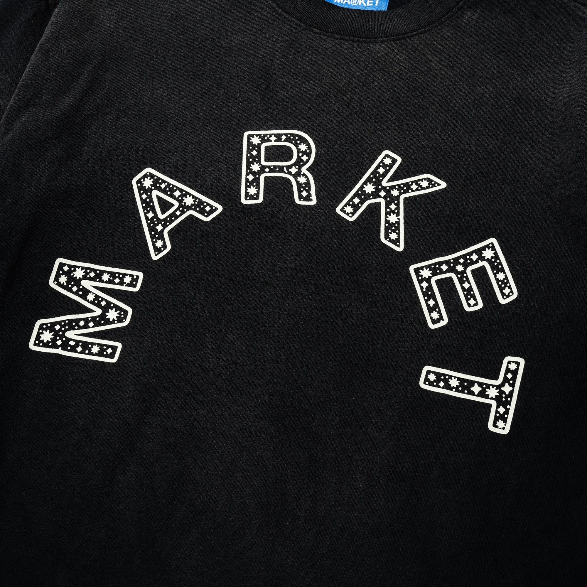 Starry Arc T Shirt Jet Set Black